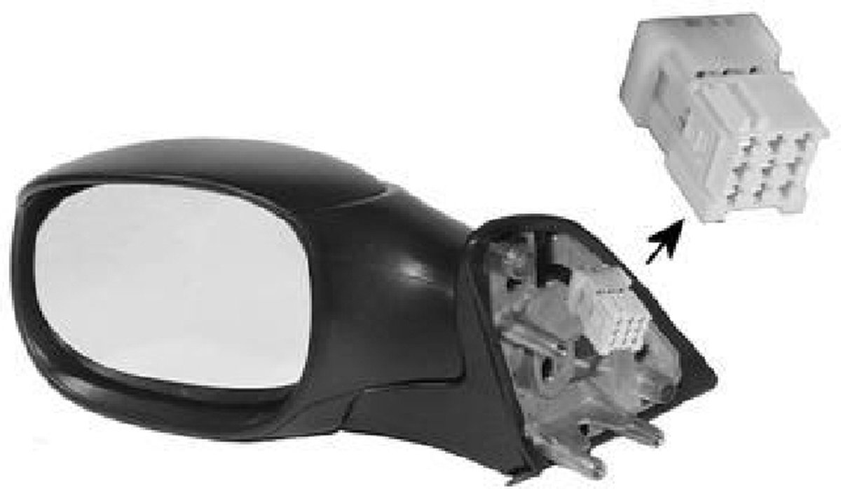 VanWezel 0957817 - Rétroviseur éléctrique complet gauche pour Citroen Xsara picasso