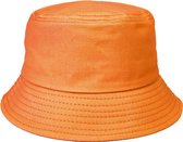 Bucket Hat - Oranje | 55-57 cm - One Size | Katoen | Fashion Favorite