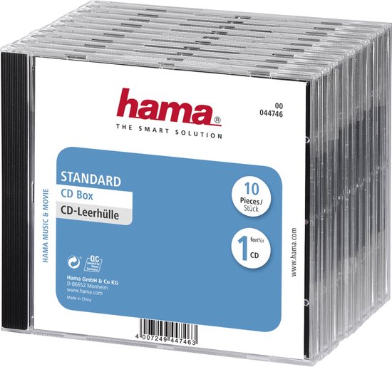 Hama Cd-Box 10Stuks