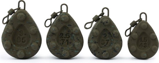 FOX Camotex Kling On Swivel Leads – karperlood