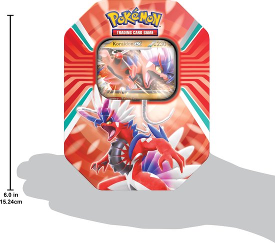 Pokémon Paldea Legends Tin 2023 - Koraidon ex - Pokémon Kaarten