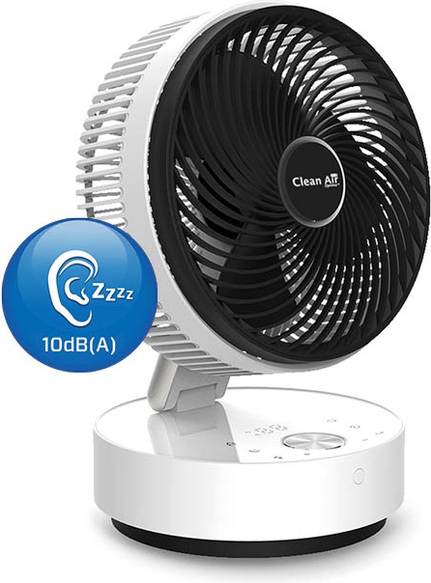 Clean Air Optima® CA-404W - Ventilateur à circulation Design - Oscillation  80º et 180º... | bol.com