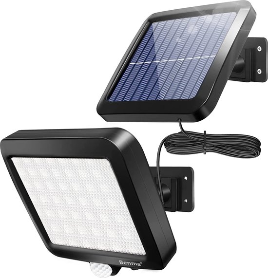RESKO Zonnelampen voor buiten, 56 leds, zonnelampen, 120 graden
