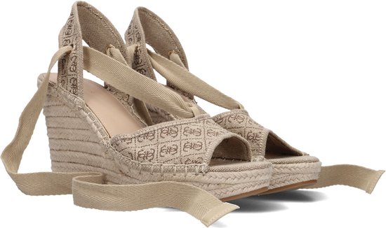 Guess Halona Espadrilles - Met Sleehak - Dames - Beige - Maat 38