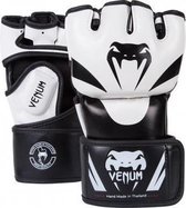 Venum Attack MMA Gloves White - Wit / Zwart - S