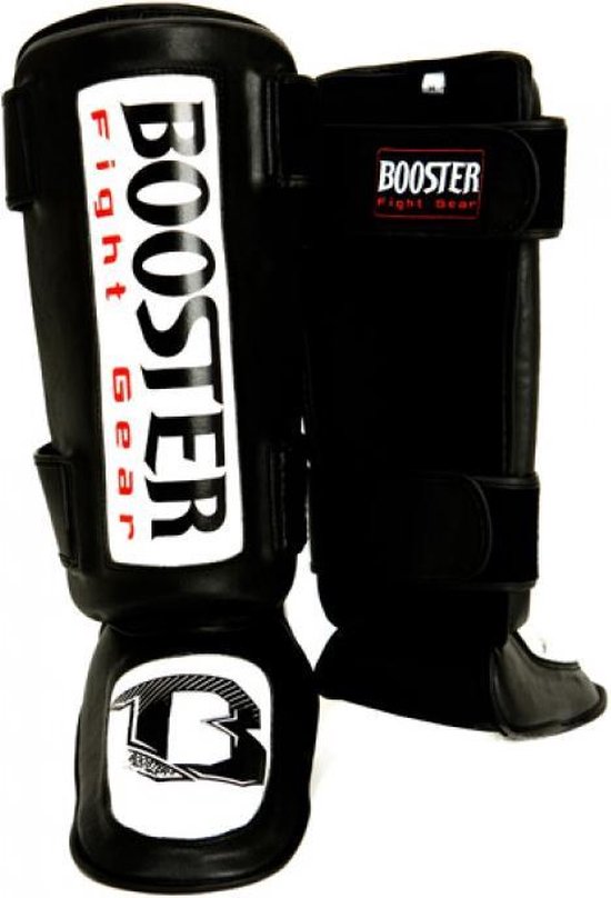 Protège-tibias Booster Thai Striker Noir / Blanc Extra Large | bol.com