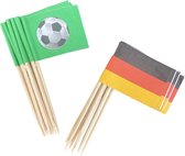 Vlaggenprikkers EK/WK Voetbal Duitsland - 50 stuks