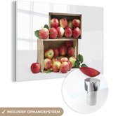 Peinture sur Verre - Pomme - Krat - Fruit - 150x100 cm - Peintures sur Verre Peintures - Photo sur Glas