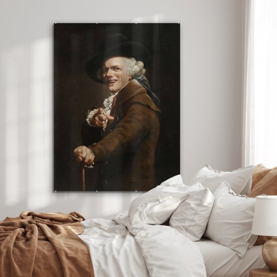 Peinture sur Verre - Autoportrait - Joseph Ducreux - 90x120 cm - Peintures sur Verre Peintures - Photo sur Glas
