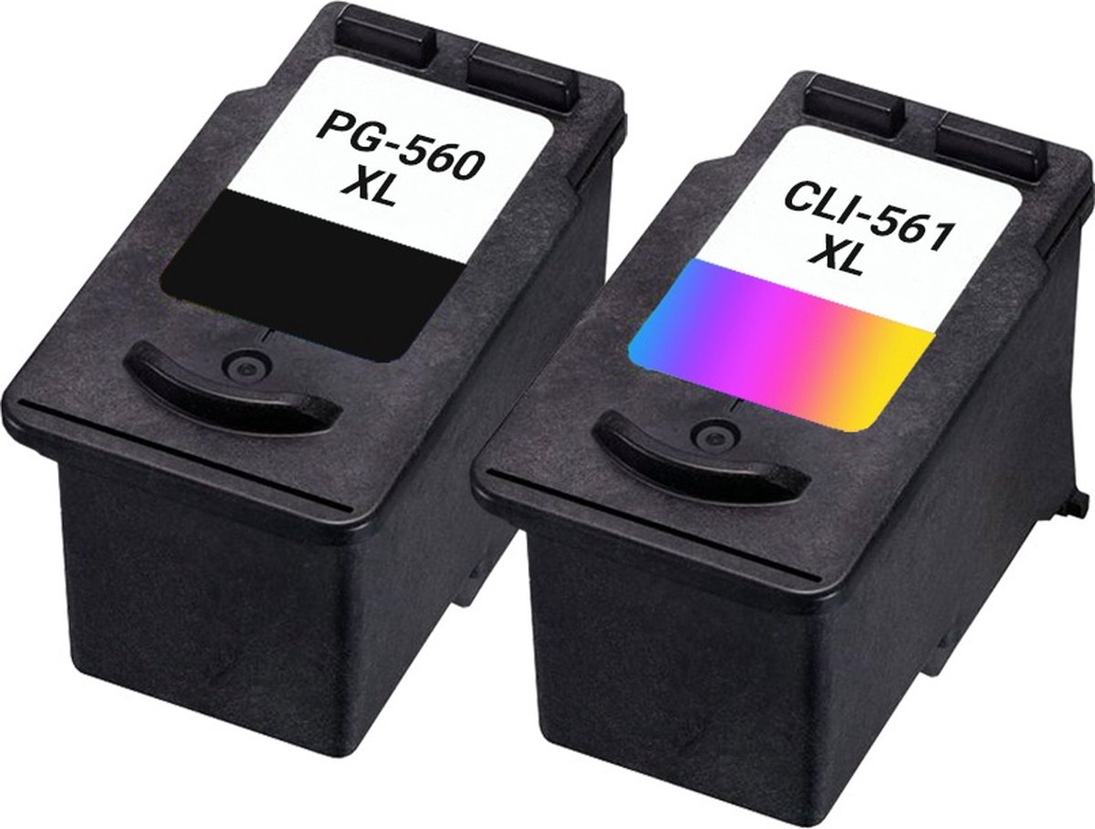 Huismerk - Canon PG-560/CL-561 - Inktcartridge - Zwart / Multicolor