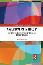 Routledge Advances in Criminology- Analytical Criminology