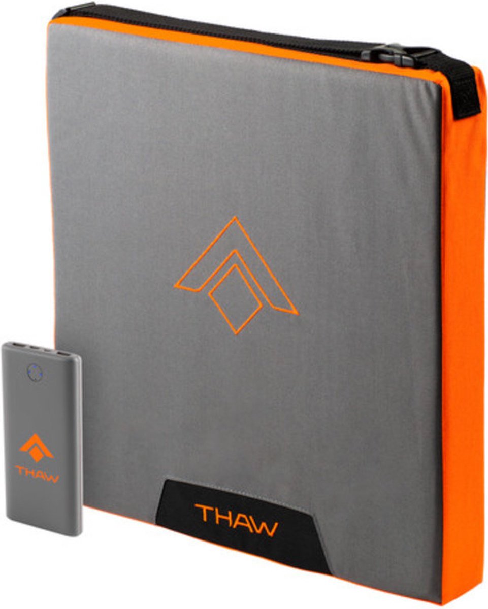 Thaw verwarmd zitkussen met oplaadbare batterij