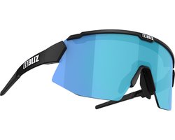 Bliz Breeze Bril Matt Black Brown W Blue Multi Lens