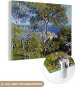 Peinture sur Verre - Bordighera - Peinture de Claude Monet - 40x30 cm - Peintures sur Verre Peintures - Photo sur Glas