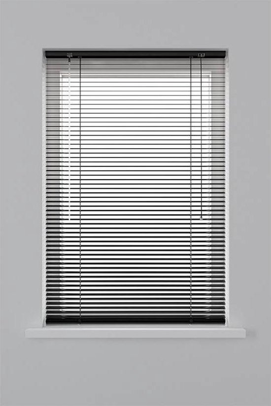 Store Decosol - 25mm aluminium - 80x180 cm - noir mat