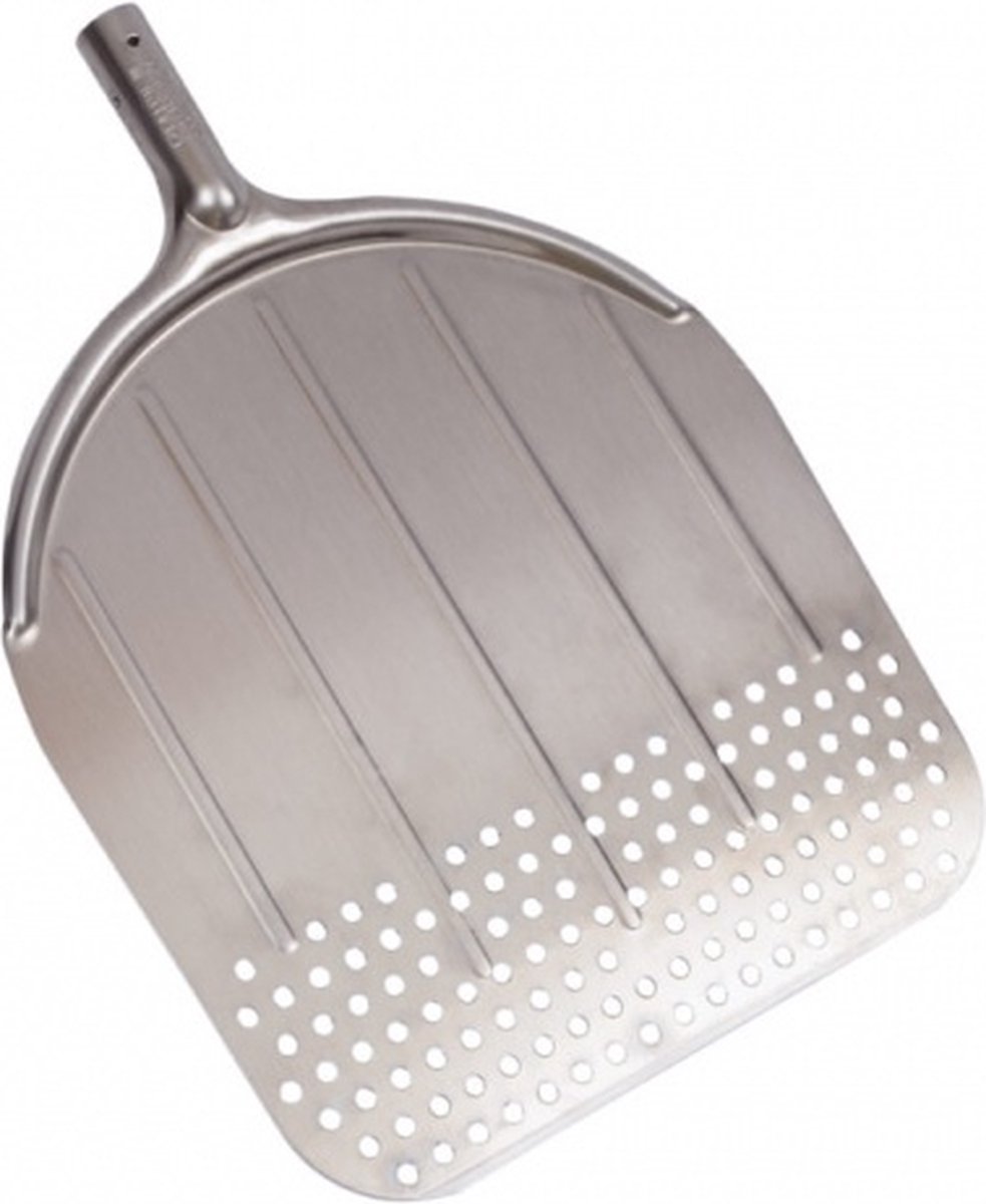 Falci - Pizzaschep - Aluminium Geperforeerd - 32*34cm - Pizzaoven