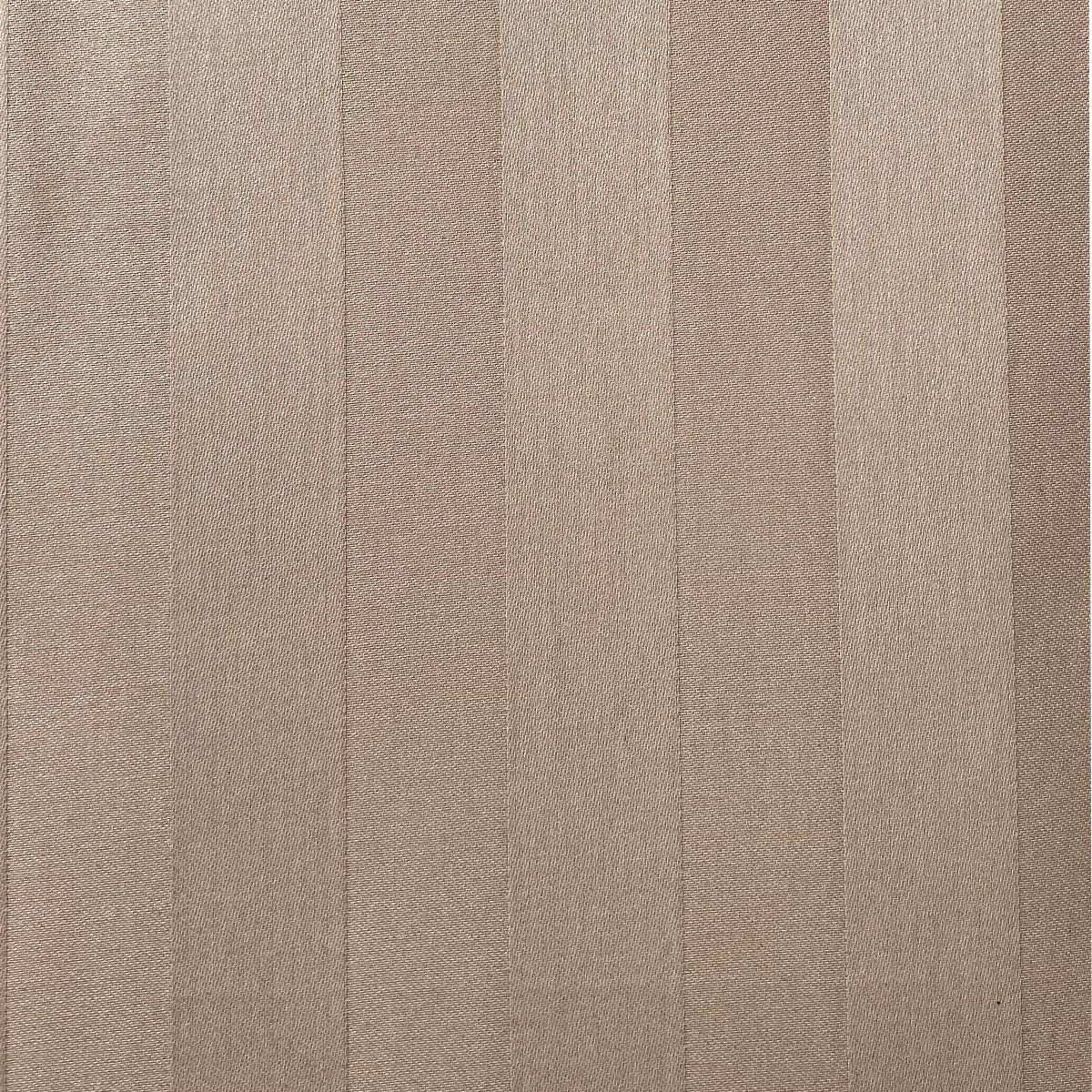 Tafelkleed voor buiten damastkatoen met acryl coating - Koffie Streep - 150 x 250 cm