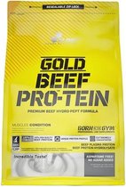 Olimp nutrition-Gold Beef Protein 700gr Aardbei- LACTOSEVRIJ