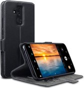 Qubits - slim wallet hoes - Huawei Mate 20 Lite - zwart