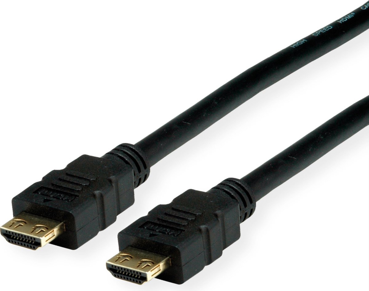 VALUE HDMI Ultra HD Kabel met Ethernet, M/M, zwart, 3 m