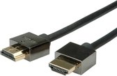 Câble Notebook HDMI High Speed avec Ethernet, noir, 2 m