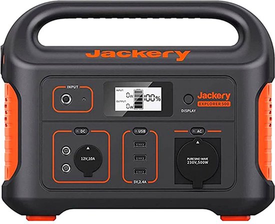 Jackery Explorer 500 - Draagbare Powerstation - powerbank - 230V Power Station generator