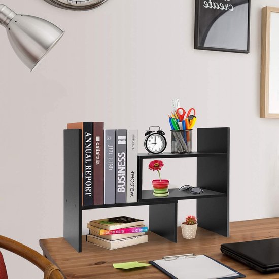Kookboekstandaard, boekenstandaard van hout, keukenstandaard, leesstandaard voor borden, notities, tijdschriften (hoogte 22 cm x lengte 14,7 cm