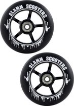 5 spaak aluminium core wheel black 110mm