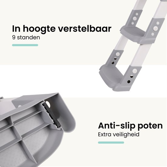 Kids4u® - WC Verkleiner met Trapje - Potje Peuter - WC Verkleiner opvouwbaar - Met Beloningssysteem