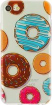 GadgetBay Doorzichtig donut TPU hoesje iPhone 7 8 case
