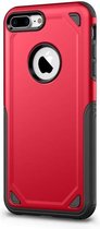 GadgetBay Pro Armor Red beschermend hoesje iPhone 7 Plus 8 Plus - Rood Case