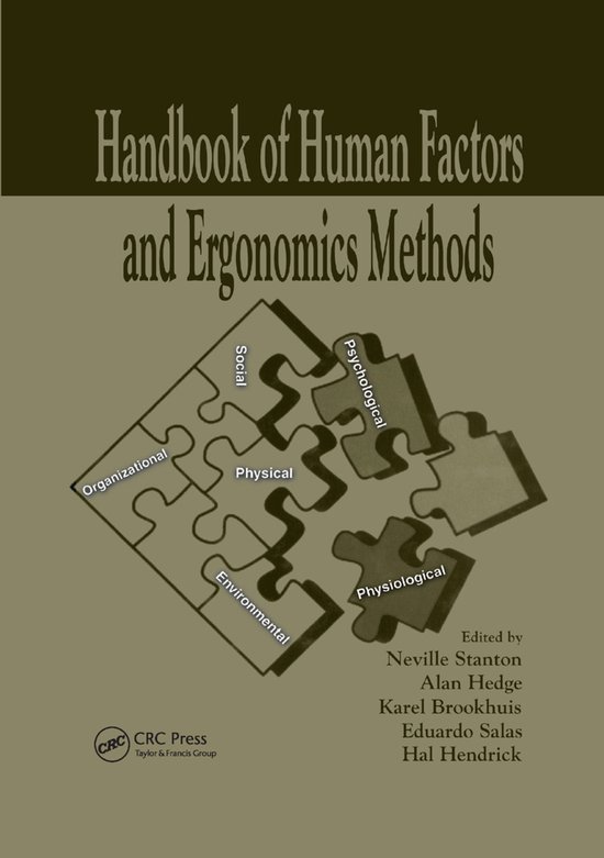 Handbook of Human Factors and Ergonomics Methods - cover