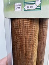 Decosol roljalozie houtkleur donker 150x160 ref. 4306