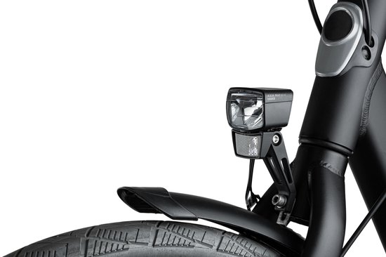AXA Nxt 80 E‑bike Koplamp - LED Fietsverlichting - 80 Lux - 6–12 V Aansluiting - 100 m Lichtbundel - 5.500 m Zichtbaarheid - Geïntegreerde Reflector - Voorvork of Stuurbeugel — afbeelding 3