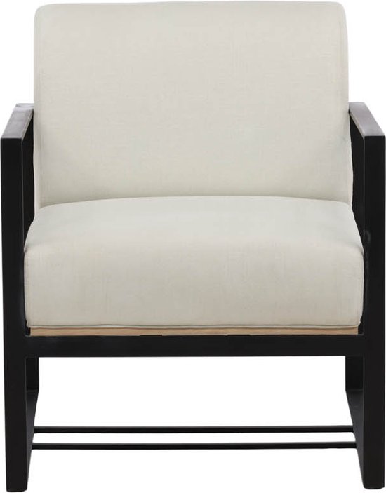 Kansas fauteuil offwhite.