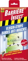 Barrière Insect Vliegen-Strips - 4 maanden lange werking - discreet en geurloos - 2 x 6 stuks