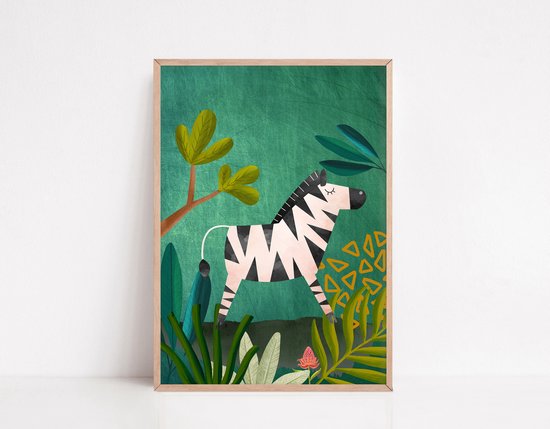 No Filter - Affiches Safari chambre d'enfant - 6 pièces - Format 30x40 cm / A3 - Affiches Animaux - Affiches décoration Chambre de bébé