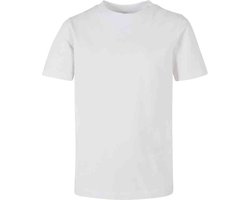 Urban Classics Kinder Tshirt -Kids 134/140- Boys Basic 2-Pack Wit/Zwart | T-Shirts