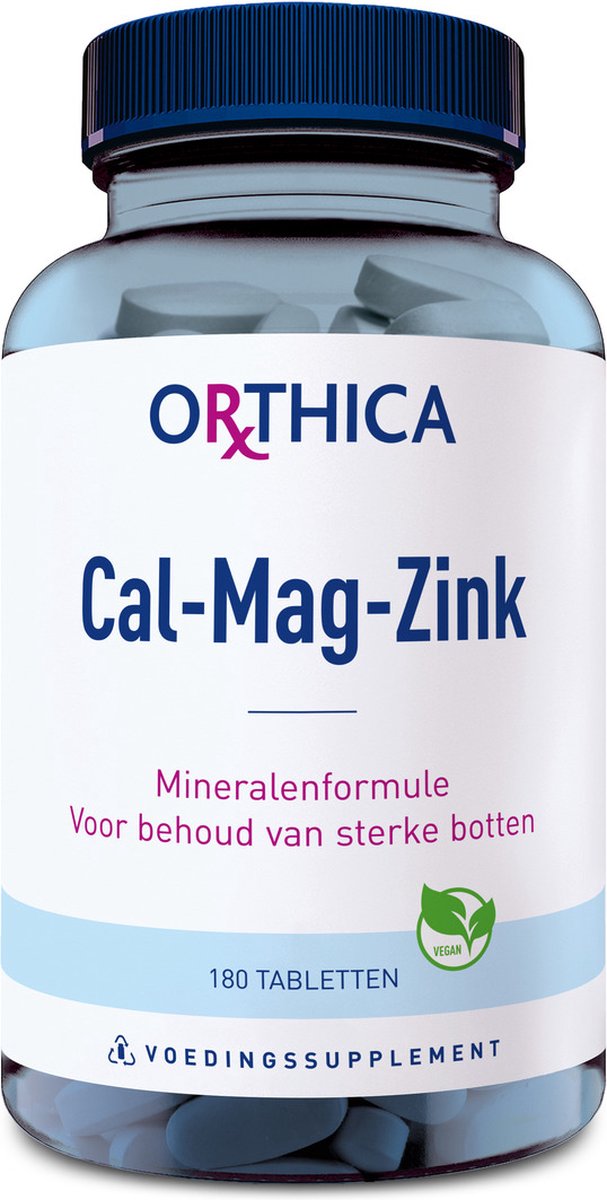 Goedkoopste Orthica Cal-Mag-Zink - calcium, magnesium en zink - 180 tabletten