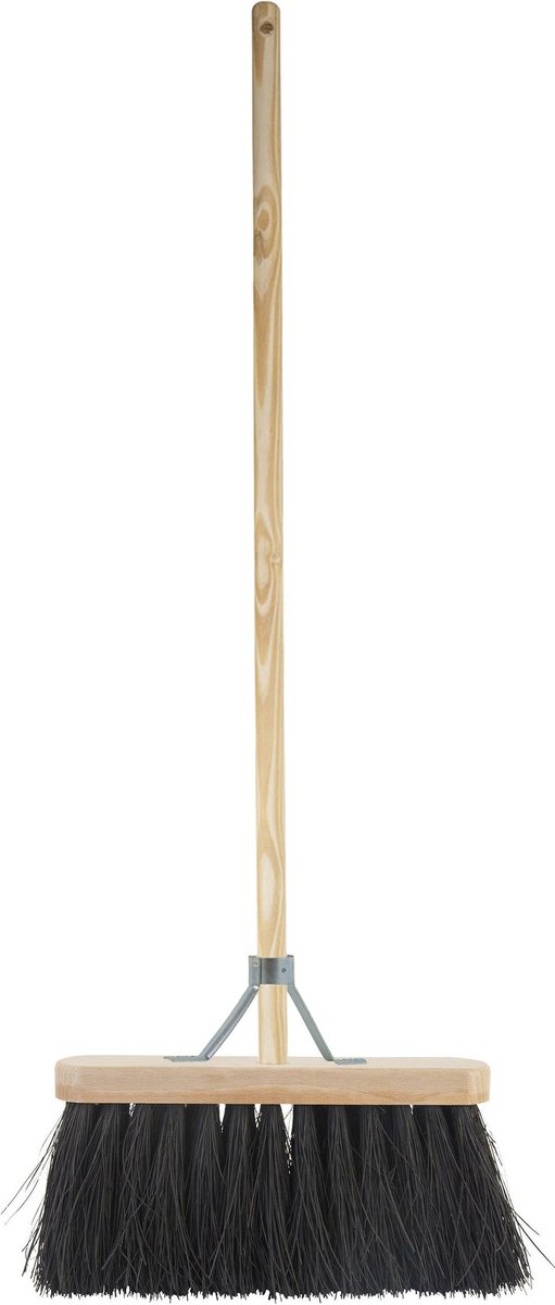 Goedkoopste Betra Buitenbezem - FSC hout - natuurvezel - hard - 30 x 130 cm