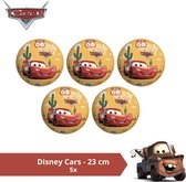 Bal - Voordeelverpakking - Disney Cars - 23 cm - 5 stuks