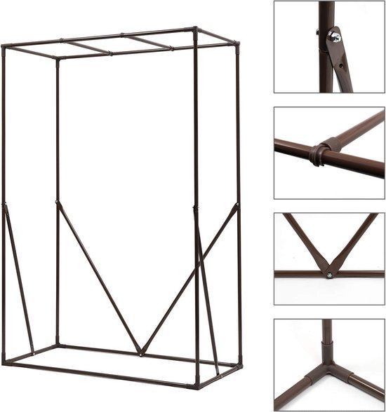 LARMNEE Tomatenkas, Broeikas Klein, Foliekas, Stabiele 128 X 70 170 Cm Met Pe Roosterfolie En Oprolbare Deuren Broeibak Groenten Tuin Balkon Groen Egn71gh02 1614233517
