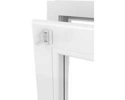 Plaksteun voor rolgordijnen - Monteren zonder boren