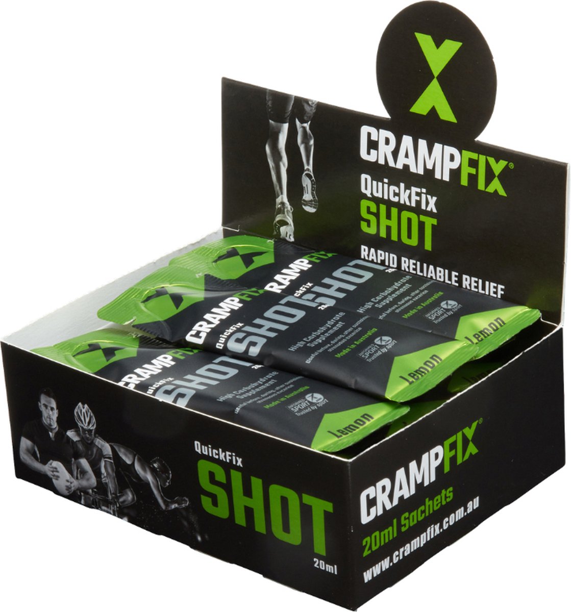 Goedkoopste Crampfix doos 15 sachets Lemon 20 ml