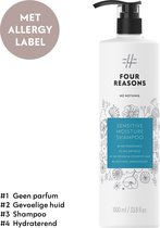 Four Reasons - No Nothing Sensitive Moisture Shampoo - 1000 ml - Voor de gevoelige hoofdhuid - Zonder parfum!