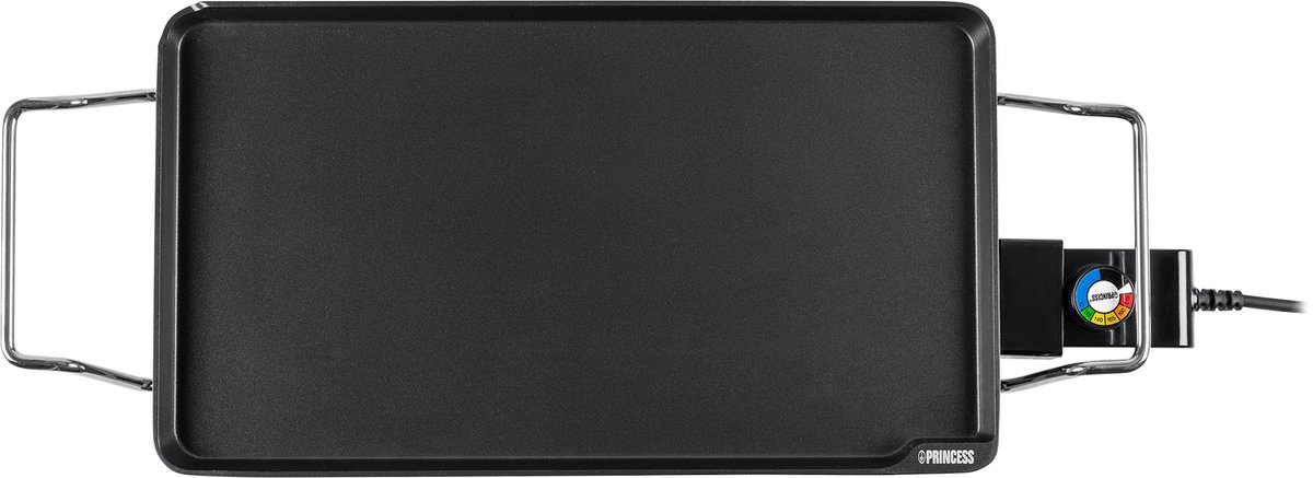 Princess Table Chef Superior Bakplaat 102240 - Gourmet - Grillplaat - Tafelgrill - 46x26 cm - 8 personen - Regelbare thermostaat - 2500W - Teppanyaki - Voor binnen en buiten - 2 meter snoer – foto 6
