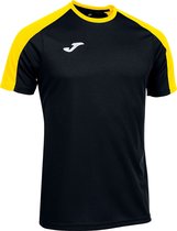 Joma Eco-Championship Shirt Korte Mouw Heren - Zwart / Geel | Maat: L