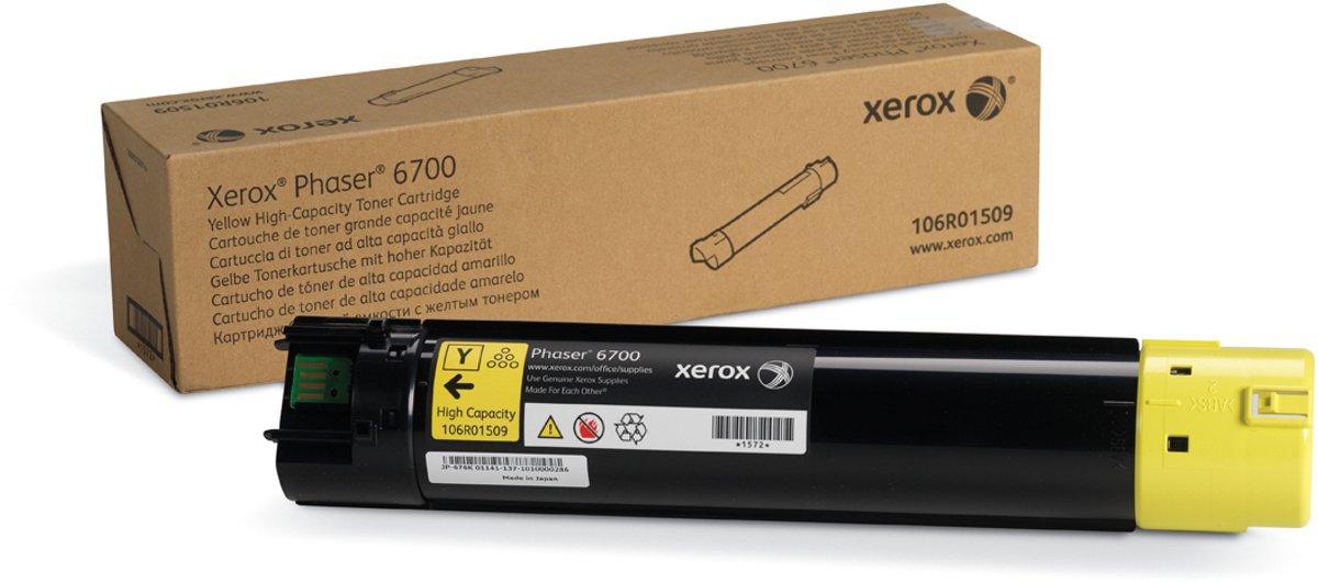 XEROX 106R01509 - Toner Cartridge / Geel / Hoge Capaciteit