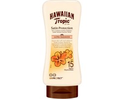 Hawaiian Tropic Zonnebrand Lotion Glowing Protection SPF 15 - 6 x 180 ml