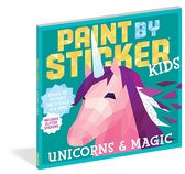 Paint by Sticker Kids Unicorns and Magic Create 10 Pictures One Sticker at a Time Includes Glitter Stickers